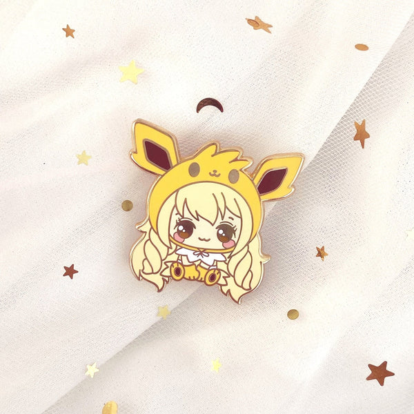 Eveelution - Poke-Doll Jolteon Enamel Pin