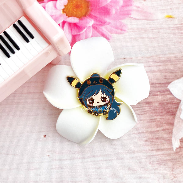 Eeveelution - Poke-Doll Umbreon Enamel Pin