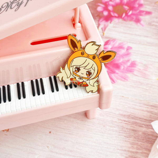 Eveelution - Poke-Doll Flareon Enamel Pin