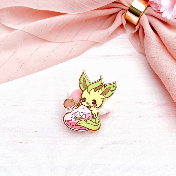 Eeveelution - Leafeon Potion Enamel Pin