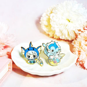 Special Duo Eeveelution - Vaporeon with Aqua, the Aquatic Sage