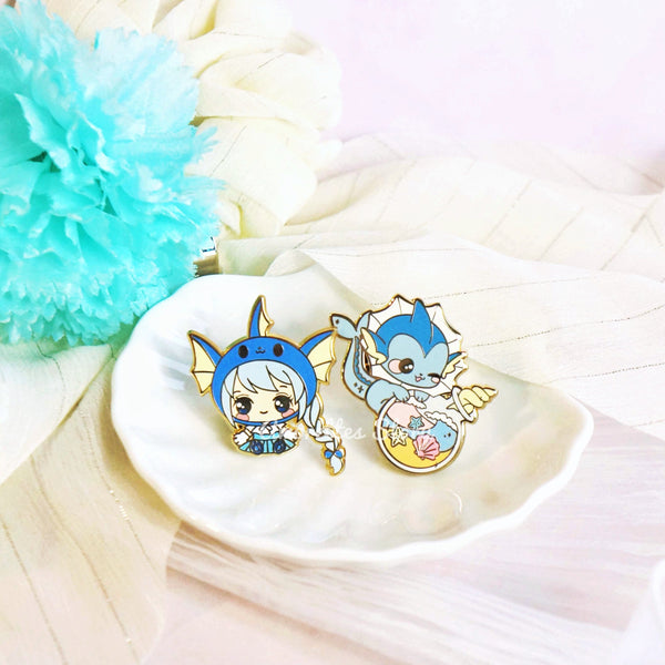 Special Duo Eeveelution - Vaporeon with Aqua, the Aquatic Sage