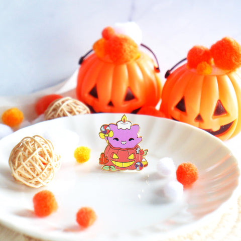 Halloween - Gengar Pumpkin Enamel Pin