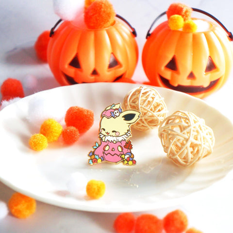 Halloween - Jolteon Pumpkin Enamel Pin