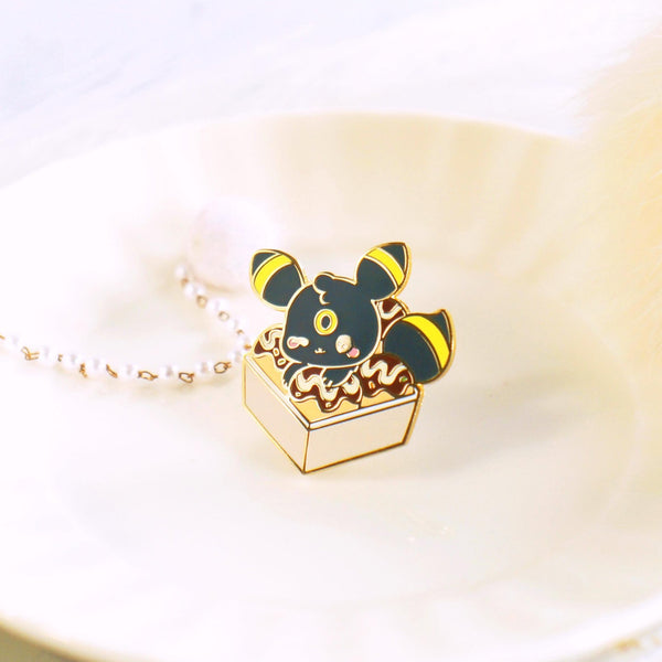 Eeveelution Feast - Umbreon Takoyaki Enamel Pin