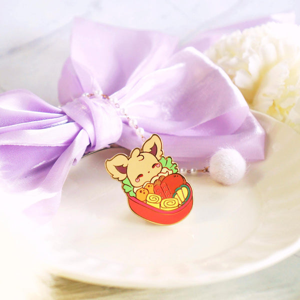 Eeveelution Feast - Eevee Bento Enamel Pin