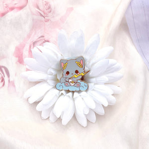 Neko Zeus Enamel Pin