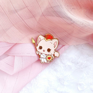 Neko Athena Enamel Pin