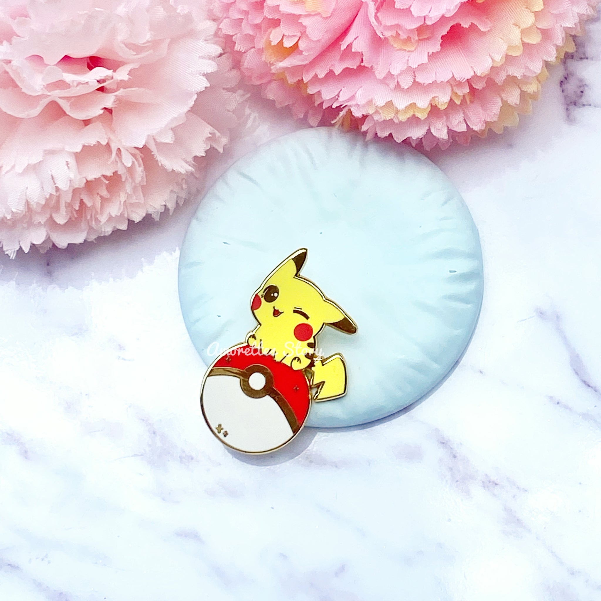 Pikachu Poke-ball Enamel Pin