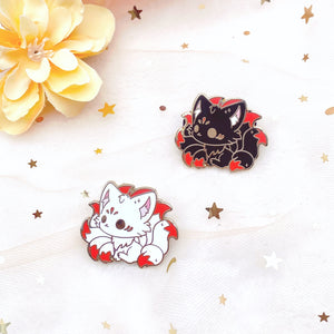 Myths Kitsune Enamel Pin