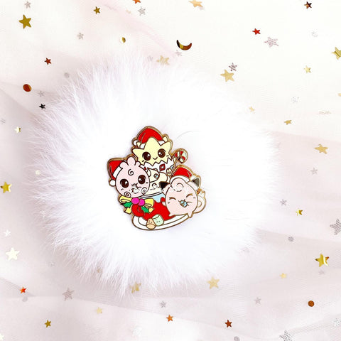 Togepi and Friends Christmas Enamel Pin